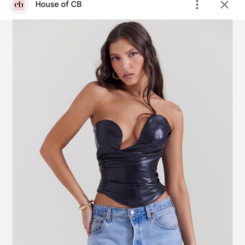 NEVER WORN HOUSE OF CB SAFFIRA TOP